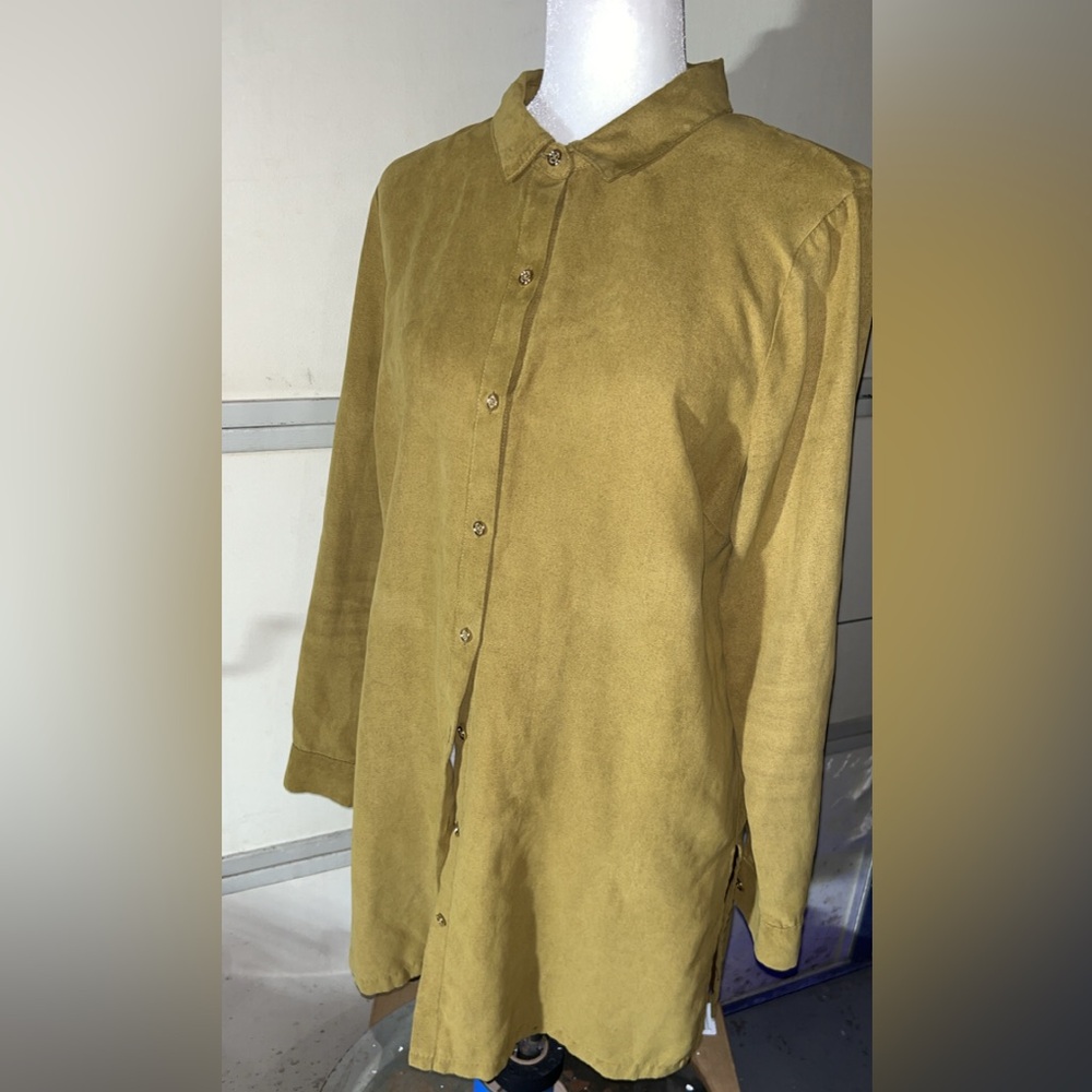 Marc New York Olive Buttoned Jacket